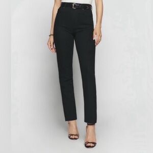 Reformation Liza Ultra High Rise Straight Jeans